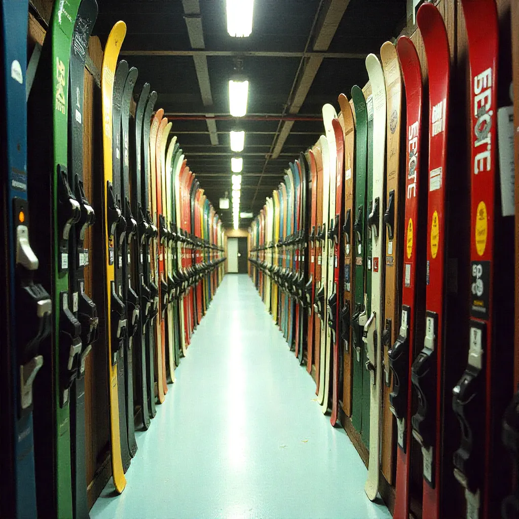 Vertical storage rack system