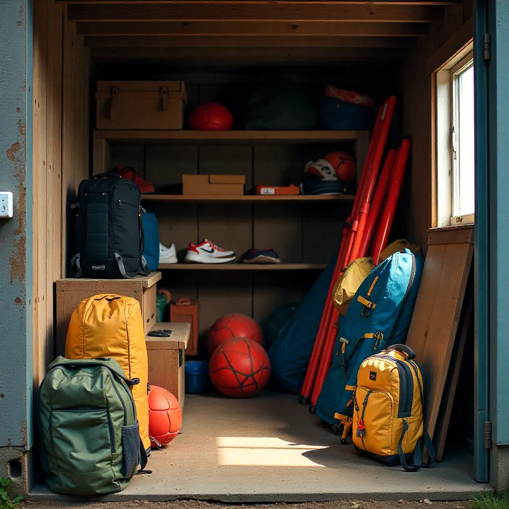 Equipment storage guidelines